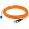 Add-On This Is A 2M Lc (Male) To St (Male) Orange Duplex Riser-Rated Fiber ADD-ST-LC-2M6MMF - alternate 1